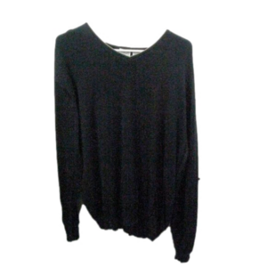 Field Gear Men's Black V-Neck Lightweight Sweater Size XL